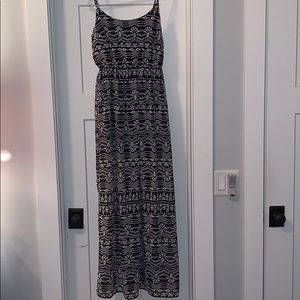 Black & White Tribal Print dress